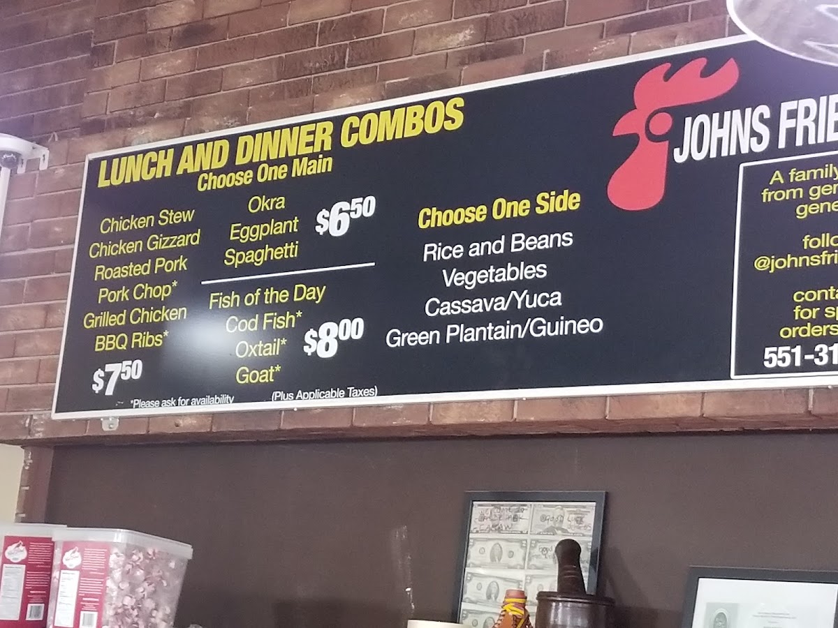 John's Fried Chicken Menu-2